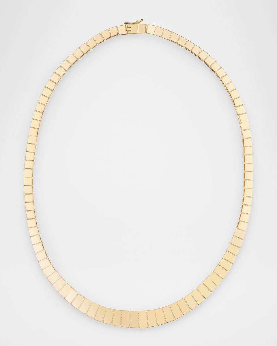 Graduating Flash Tile Necklace